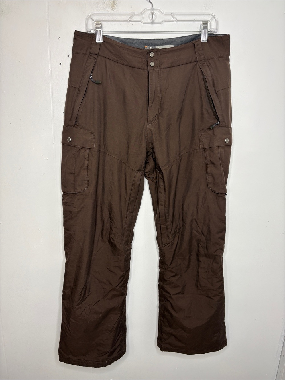 Vintage Nike Pants Womens Medium FitStorm ACG Outer Layer Chocolate Nylon Cargo